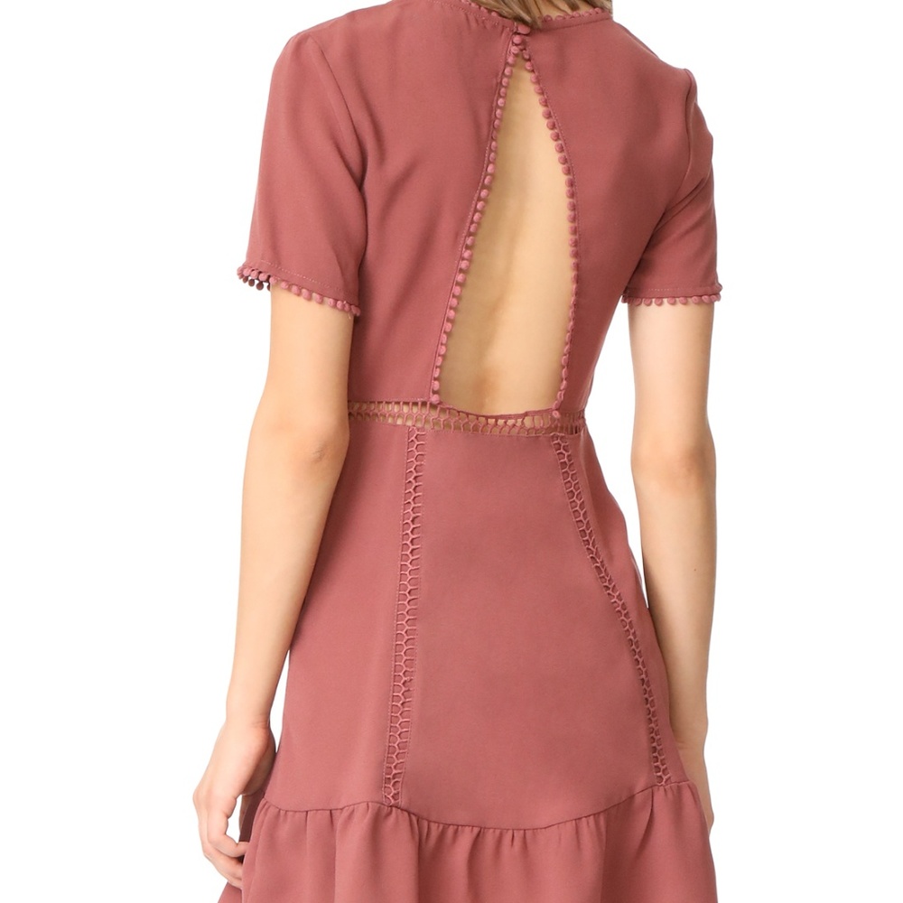 Anthropologie Moon River | Dusty Rose Dress - Picture 7 of 10